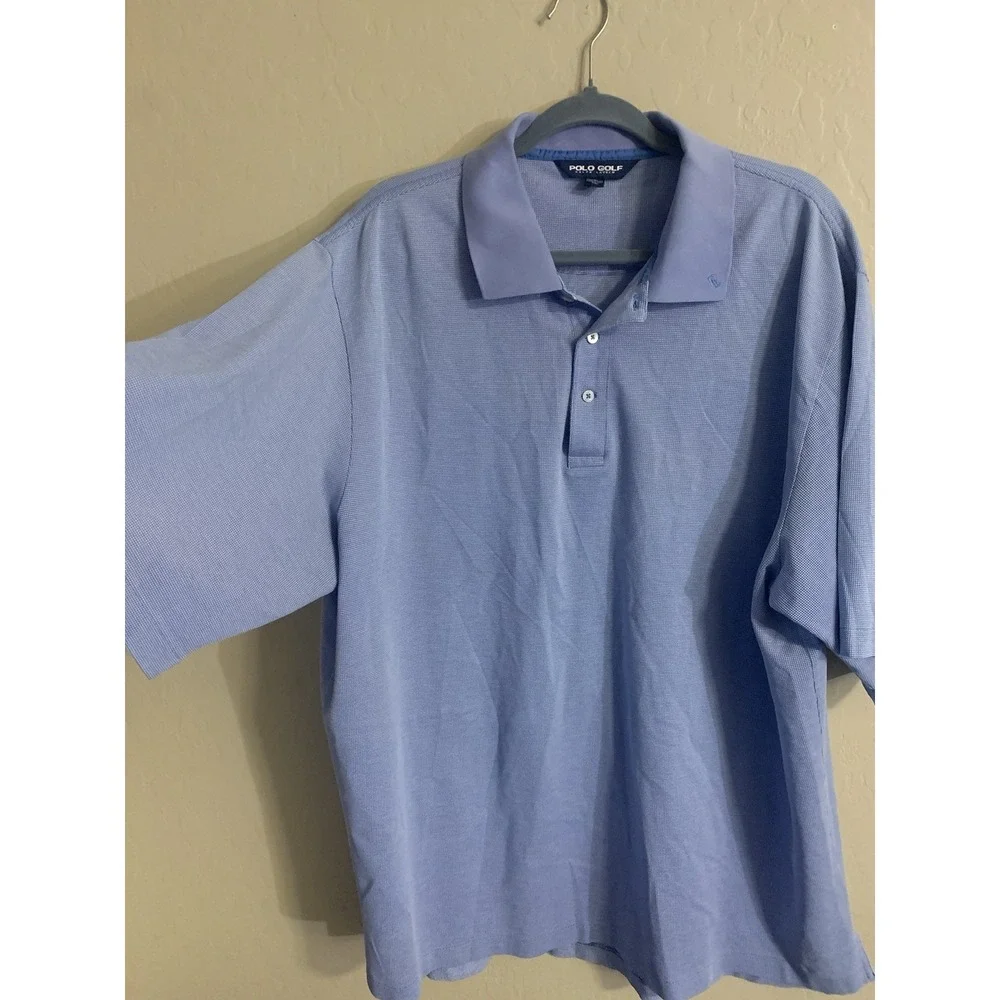 Polo Golf by Ralph Lauren Blue Polo Shirt Men's‎ XXL -